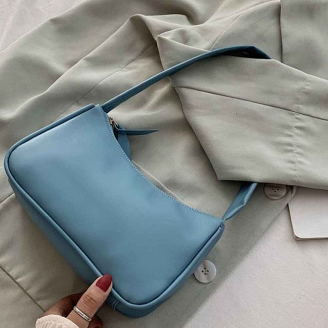 Retro Vintage Leather Handle Bag