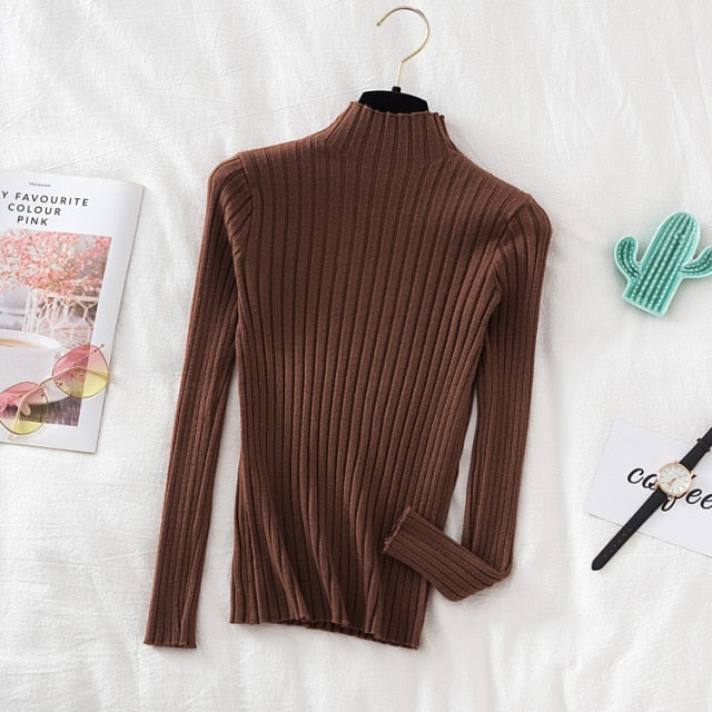 Croysier Pullover Ribbed Knitted Sweater