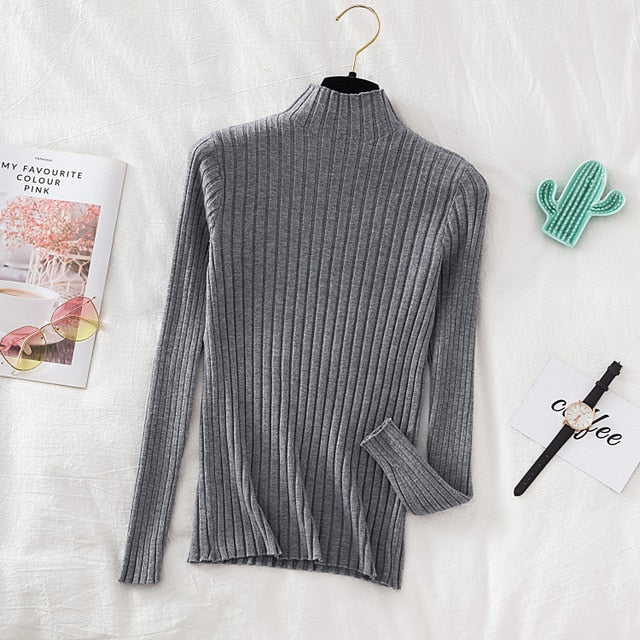 Croysier Pullover Ribbed Knitted Sweater