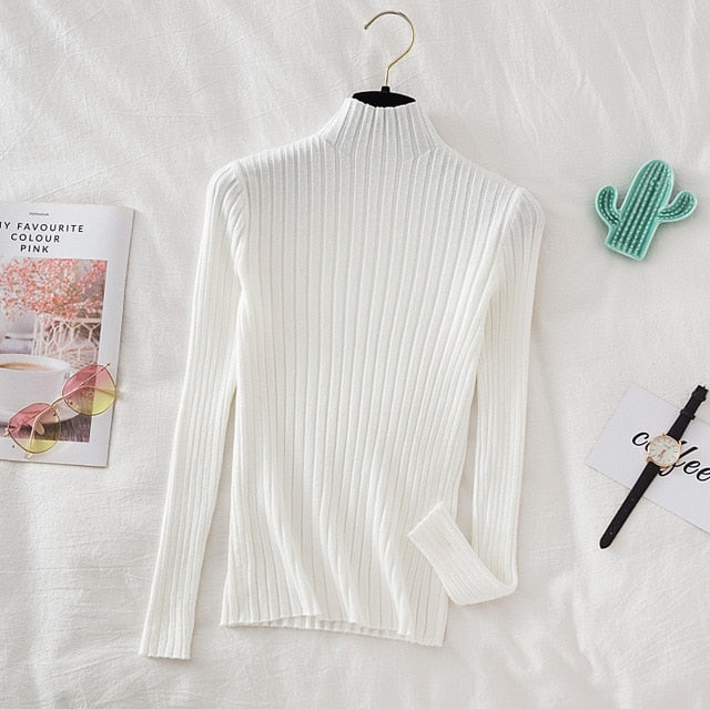 Croysier Pullover Ribbed Knitted Sweater