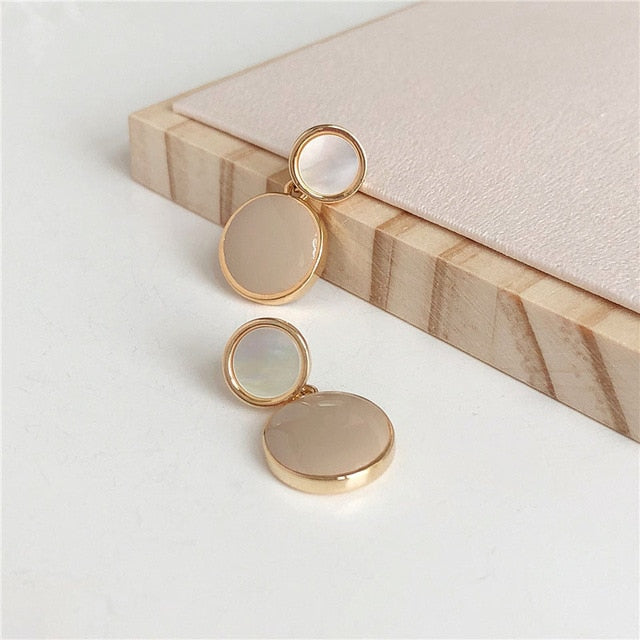 Autumn Winter Brown Vintage Earrings