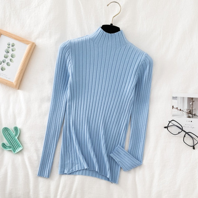 Croysier Pullover Ribbed Knitted Sweater