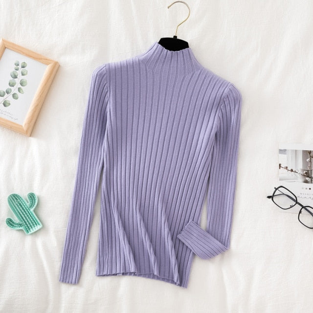 Croysier Pullover Ribbed Knitted Sweater