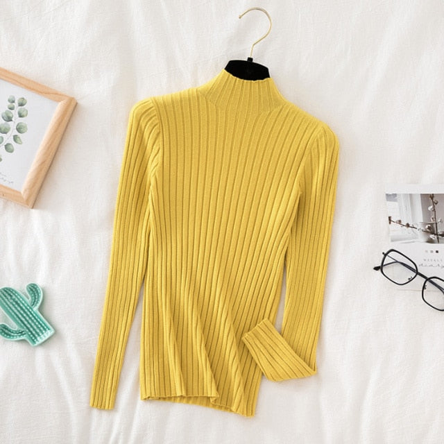 Croysier Pullover Ribbed Knitted Sweater