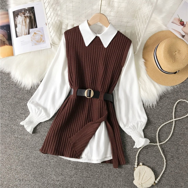 Long Lantern Sleeve Shirt