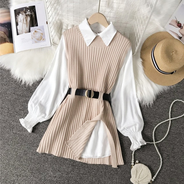 Long Lantern Sleeve Shirt