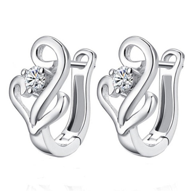 Exquisite Music Cubic Earrings